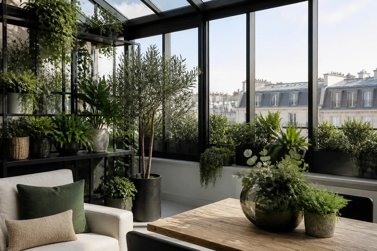 Créer une serre urbaine avec des plantes artificielles : conseils déco et idées réalistes